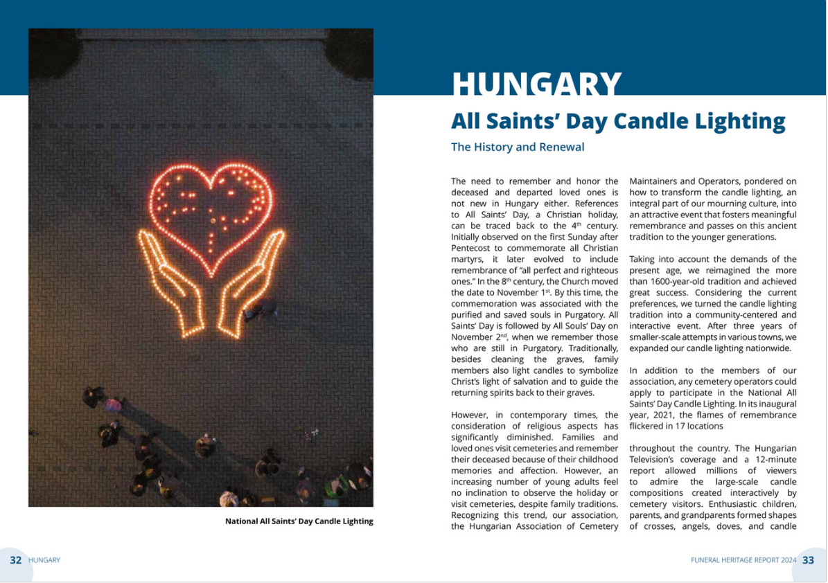 A FIAT IFTA kiadványban olvasható rólunk szóló cikk első két oldala